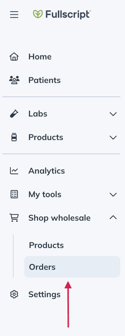 Building your wholesale order | Fullscript