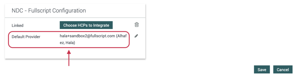 Default provider