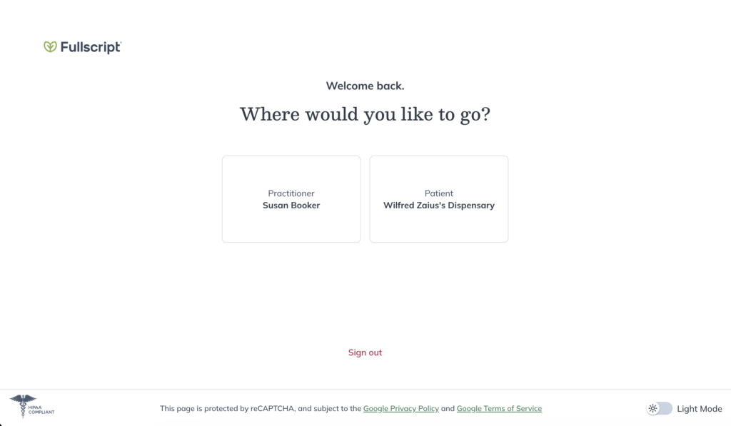 You’ll see the account selection page if multiple accounts are linked to the same email address.