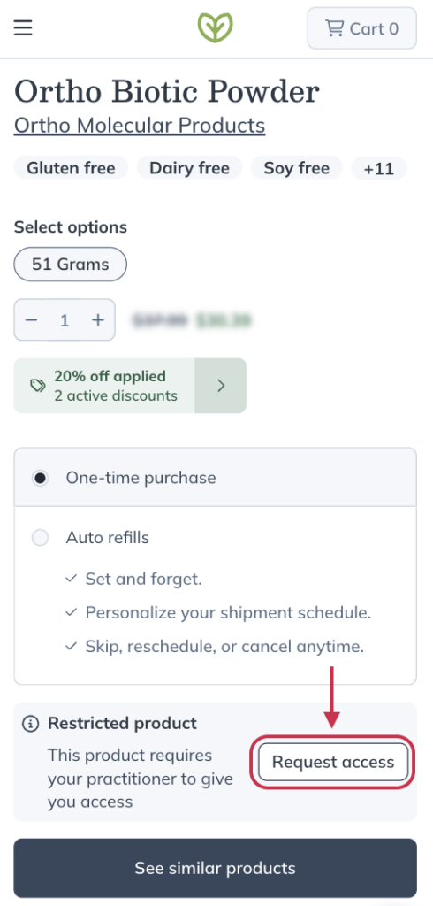 Click Request Access.