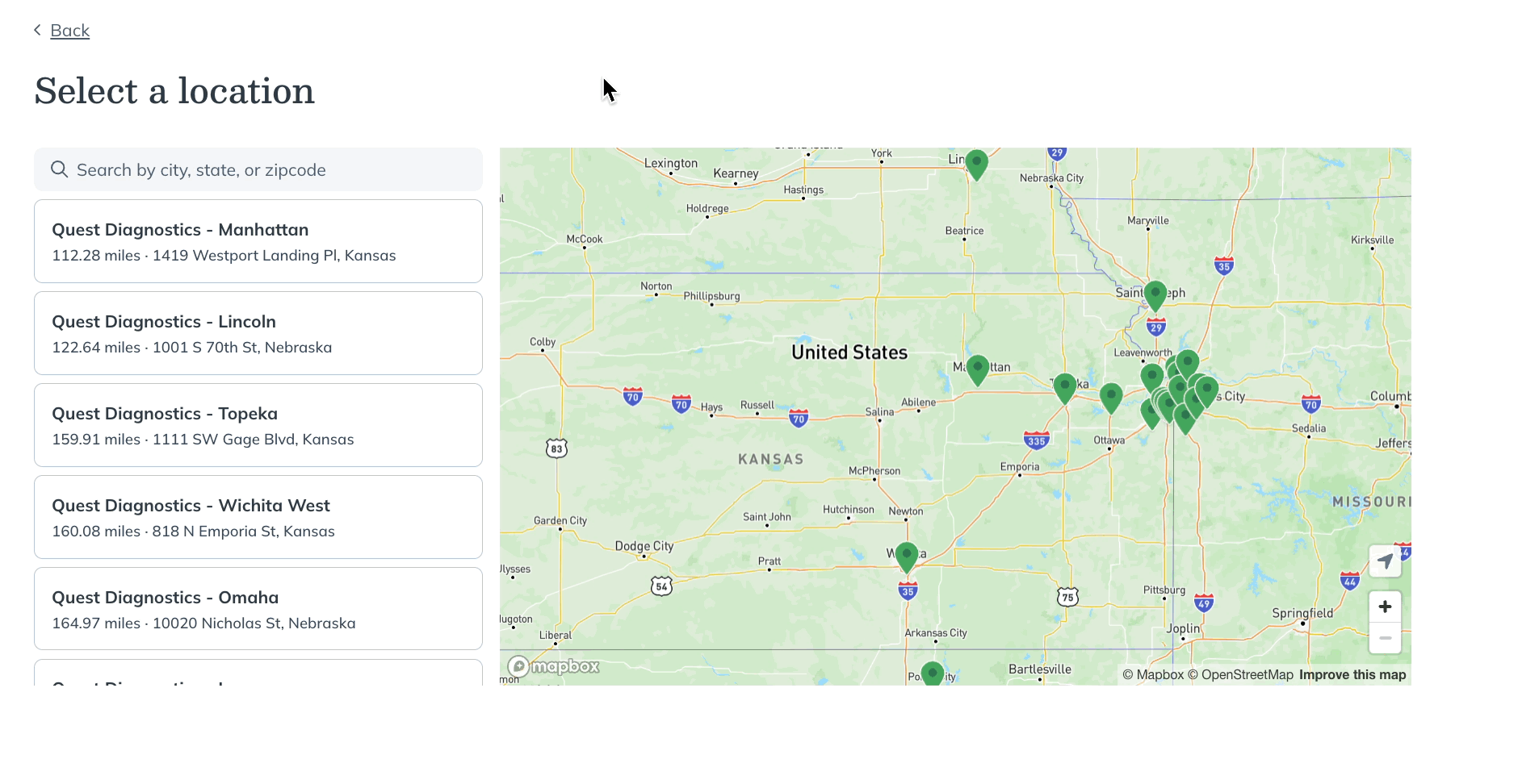 Accessing the Quest booking portal through Fullscript.