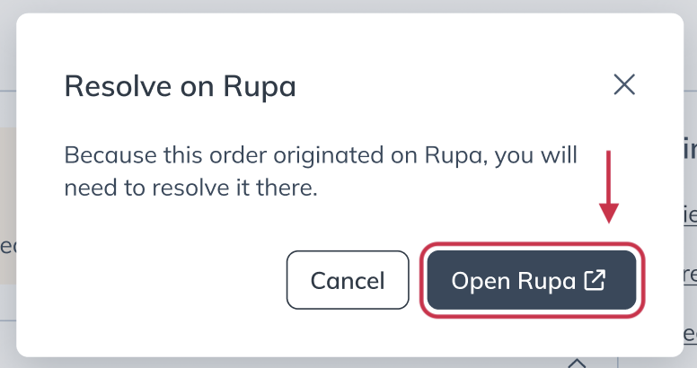 Click Open Rupa.